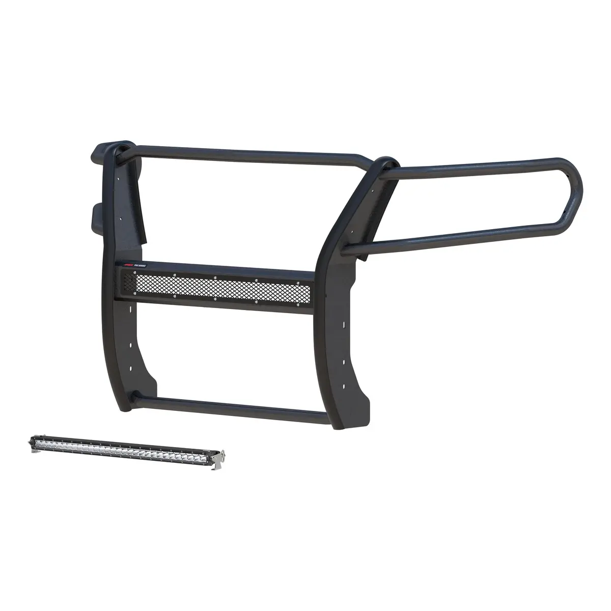 Aries 2170022 Pro Series Black Steel Grill Guard With 30-Inch Led Light Bar, Select Chevrolet Colorado, Gmc Canyon 1