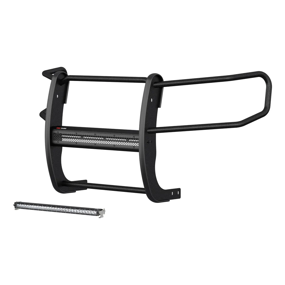 Aries 2170034 Pro Series Black Steel Grill Guard With 30-Inch Led Light Bar, Select Toyota 4Runner 1