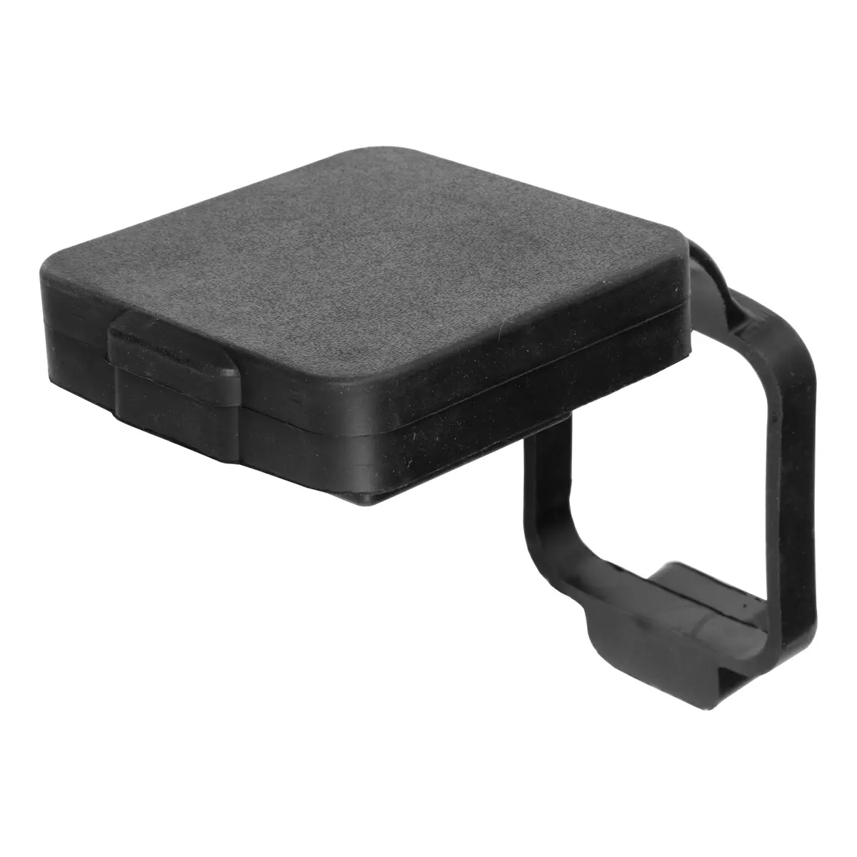 Curt 21728 Rubber Trailer Hitch Cover With 4-Way Flat Wiring Holder, Fits 2-Inch Receiver 1