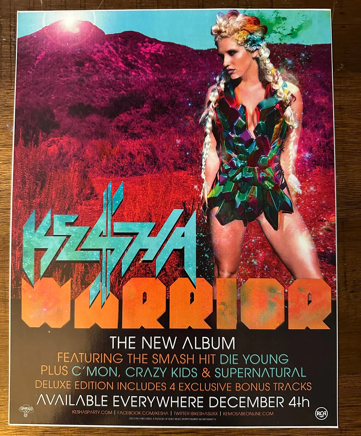 Kesha Window Decal 1
