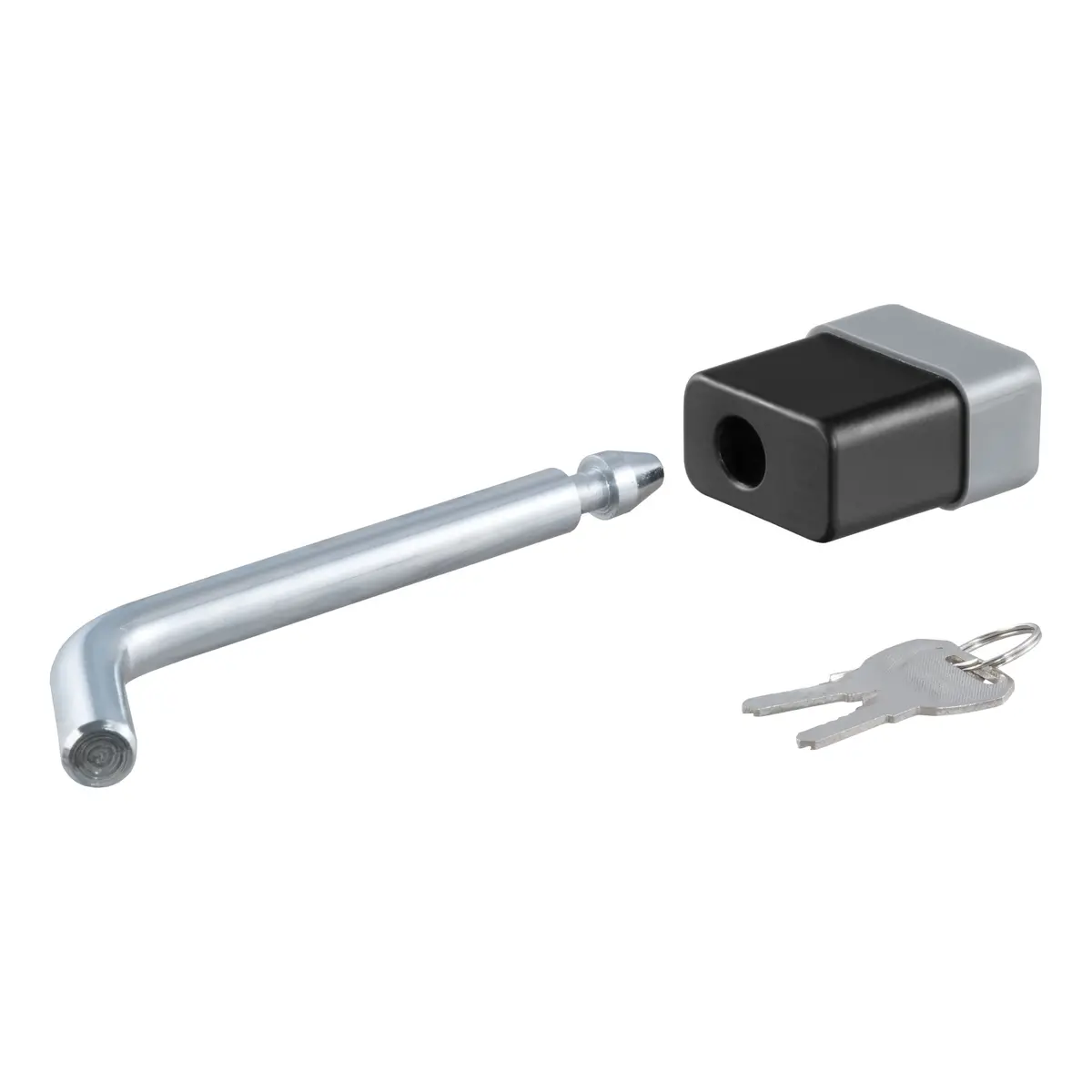 Curt 23020 Trailer Hitch Lock, 1/2-Inch Pin Diameter, Fits 1-1/4-Inch Receiver 1