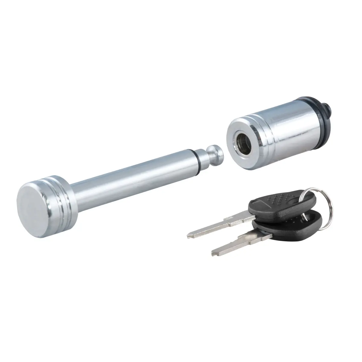 Curt 23501 Trailer Hitch Lock, 1/2-Inch Pin Diameter, Fits 1-1/4-Inch Receiver 1