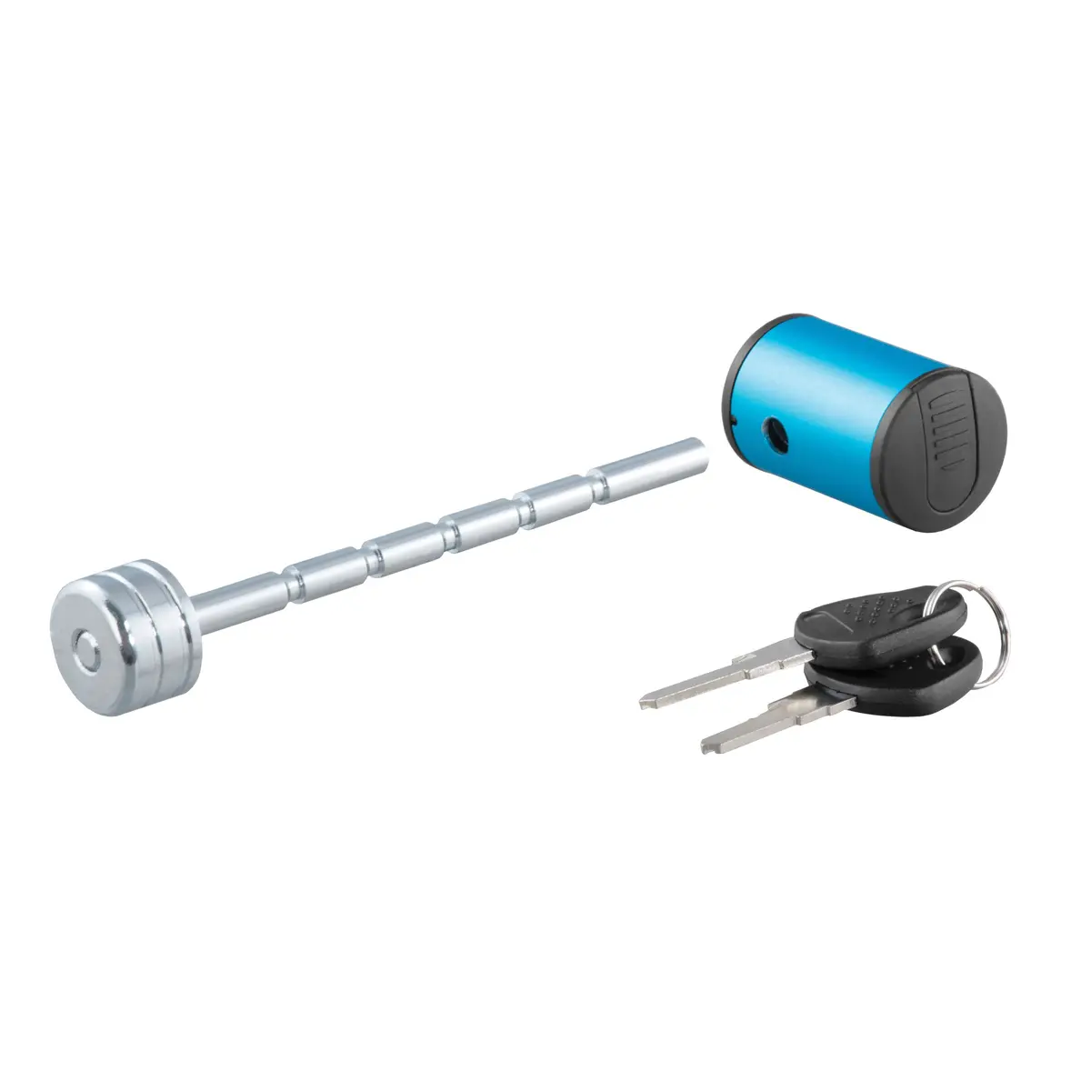 Curt 23503 Right-Angle Trailer Coupler Lock, 1/4-Inch Pin Diameter, Up To 3-Inch Coupler Span 1
