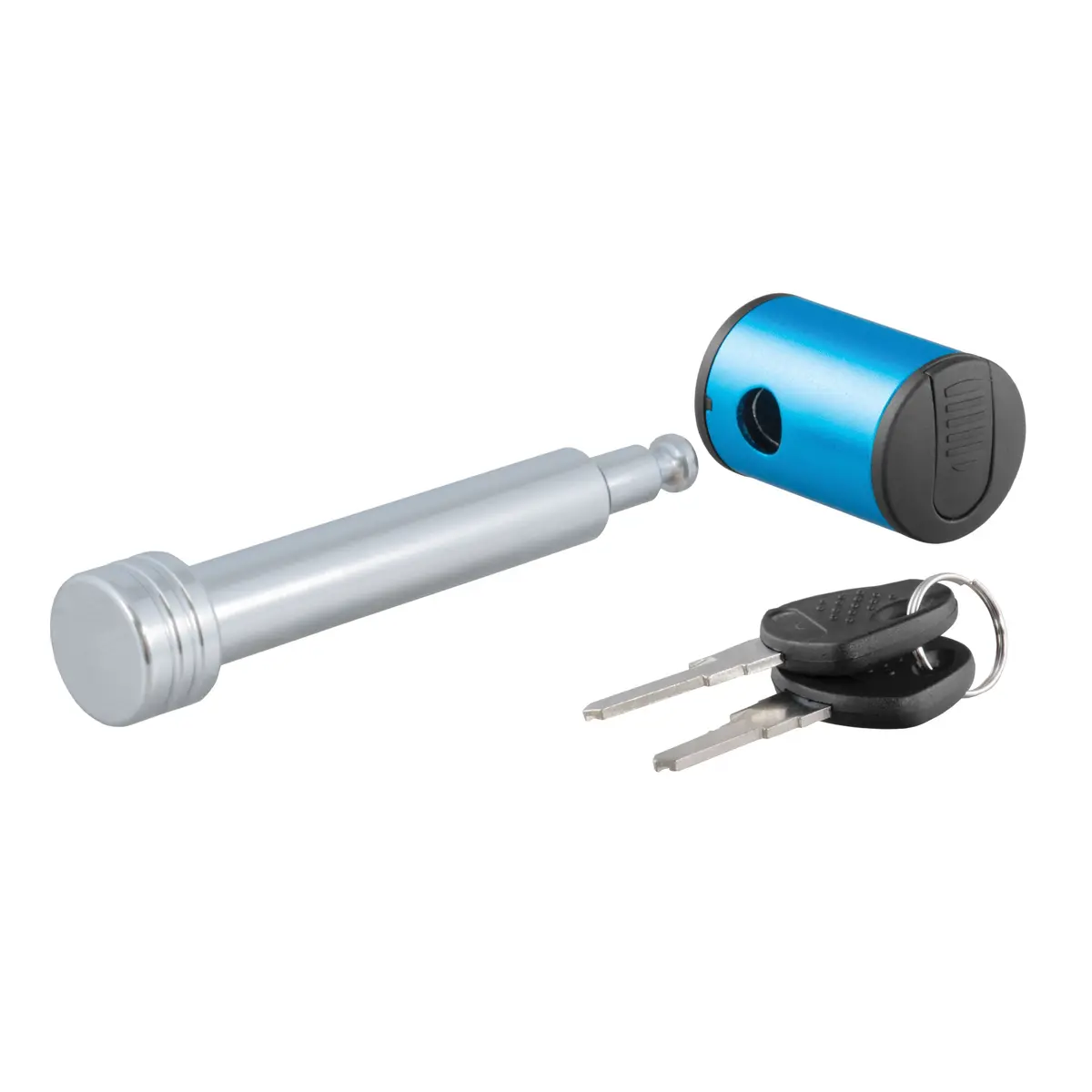Curt 23504 Right-Angle Trailer Hitch Lock, 5/8-Inch Pin Diameter, Fits 2-Inch Or 2-1/2-Inch Receiver 1