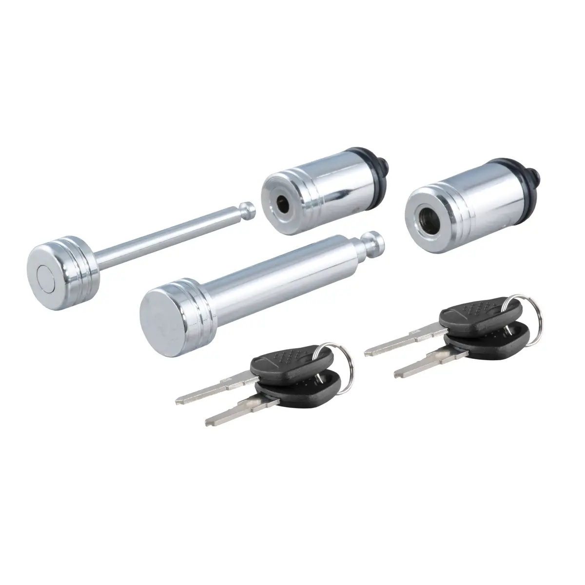 Curt 23527 Trailer Lock Set For 2-Inch Receiver, 2-1/2-Inch Coupler Latch Span 1