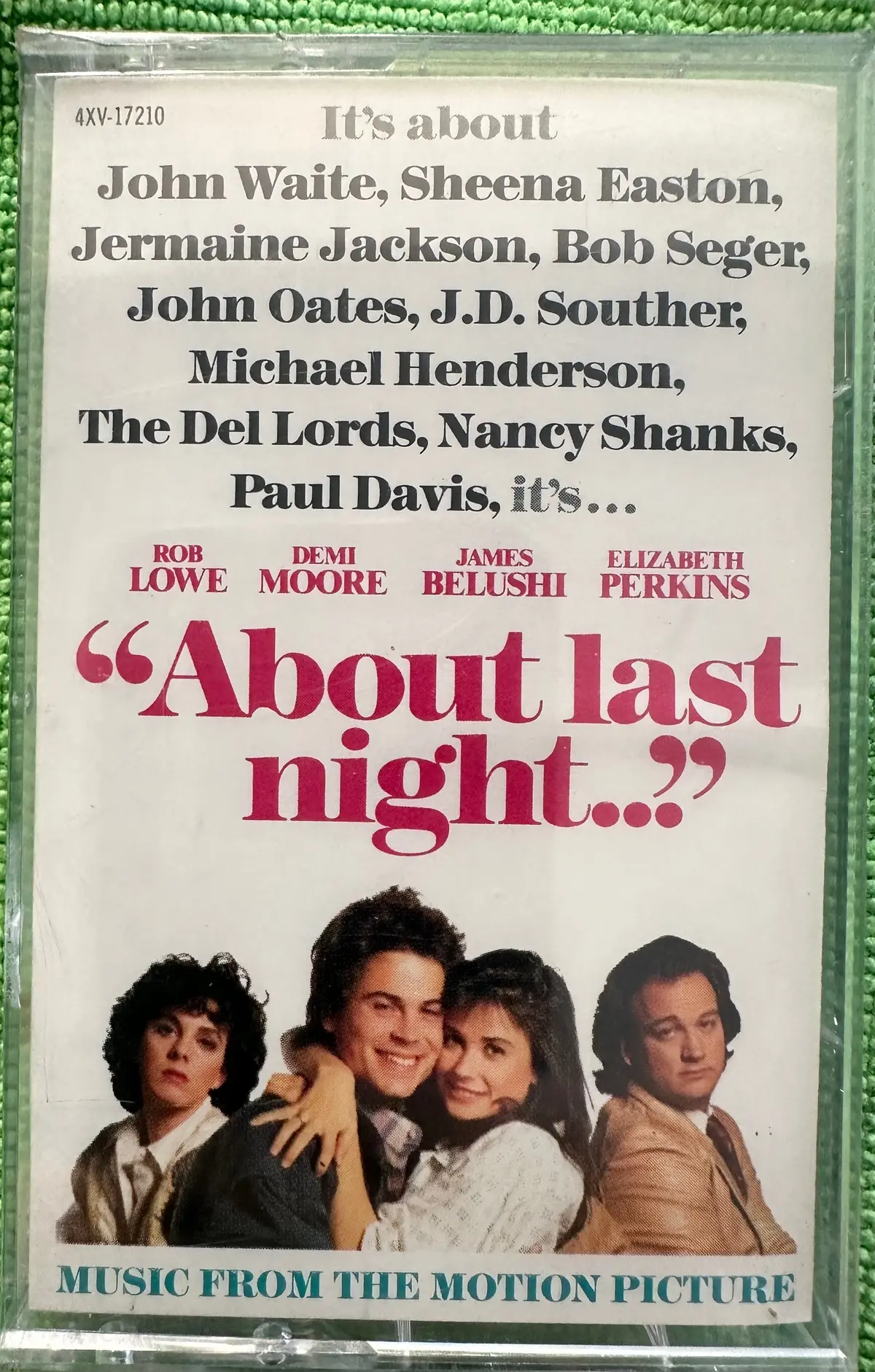 About Last Night - Soundtrack Cassette Tape - New 1