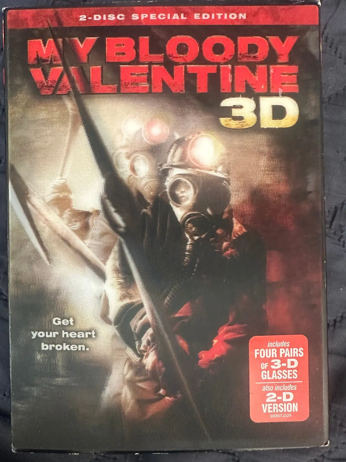 My Bloody Valentine 3D Dvd - Used  With Glasses 1