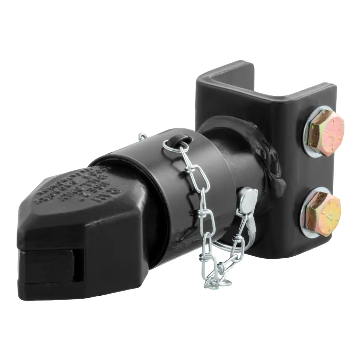 Curt 25319 Channel-Mount Adjustable Trailer Coupler, Accepts 2-Inch Hitch Ball, 7,000 Lbs. 1
