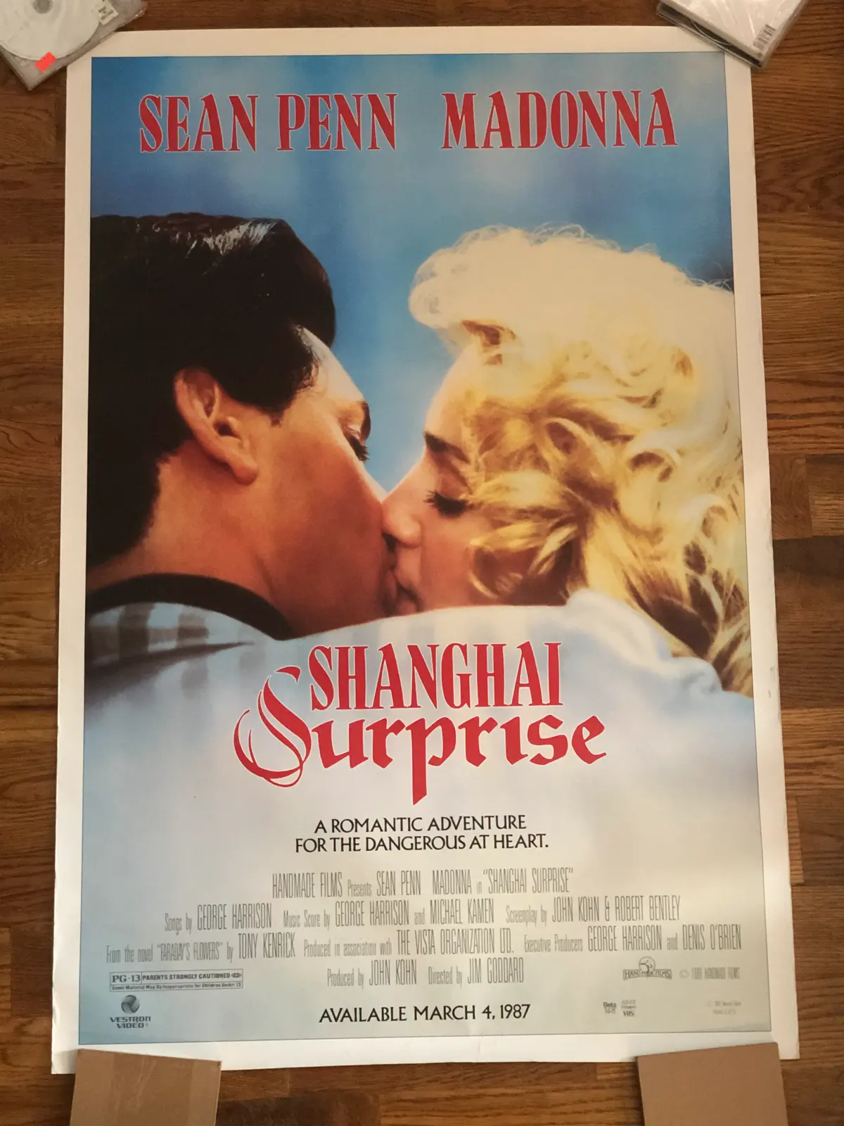 Madonna -Shanghai Surprise - 1986 Original 27X40 Movie Poster 1