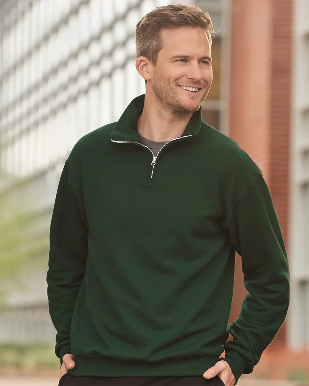 Lambda Chi Alpha Quarter Zip Pullover Sweatshirt 2