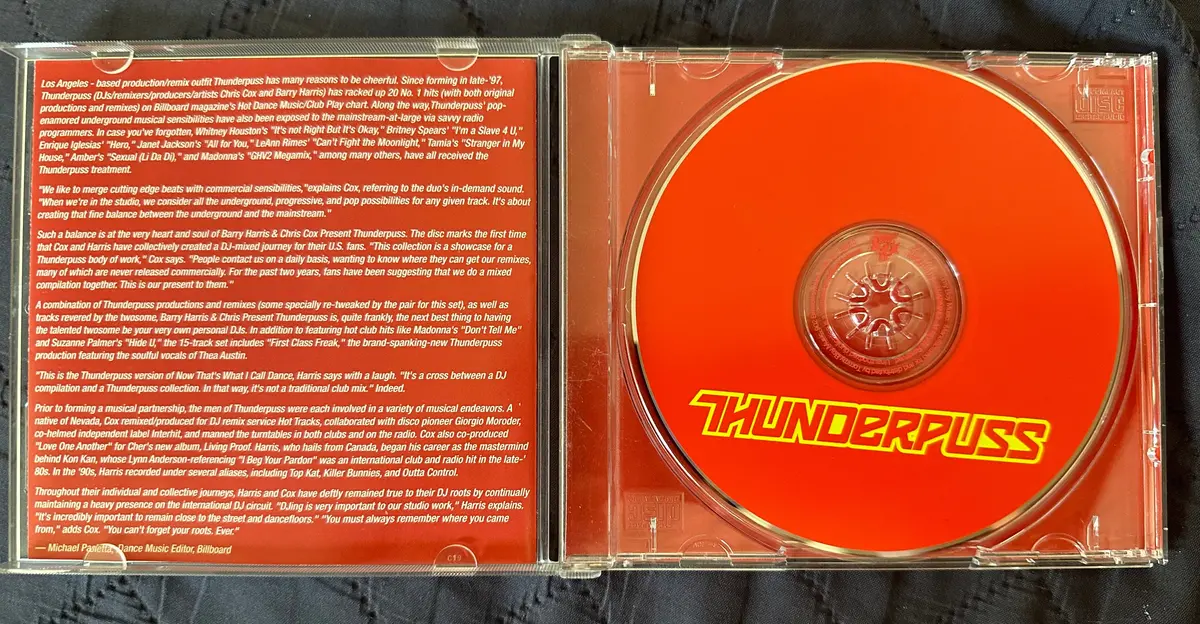 Thunderpuss - Bpm Remix Collection Cd Used 2
