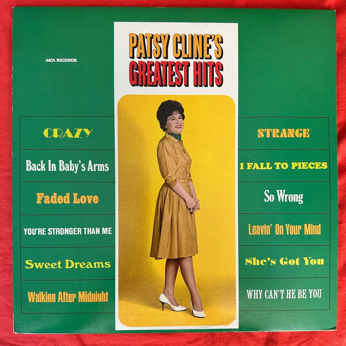Patsy Cline Greatest Hits Lp Vinyl Used 1973 1
