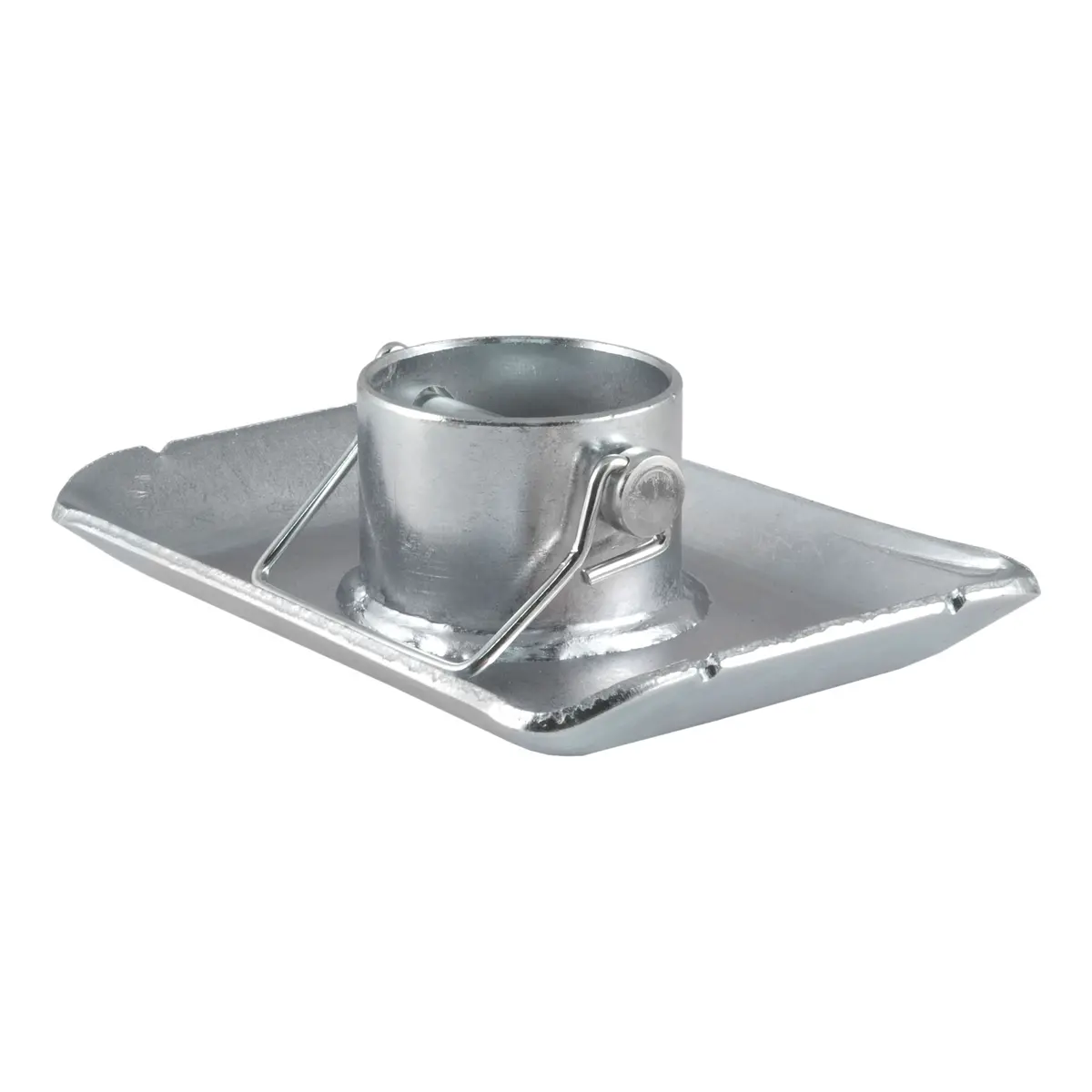 Curt 28272 Trailer Jack Foot, Fits 2-Inch Diameter Tube, Supports 2,000 Lbs. 1