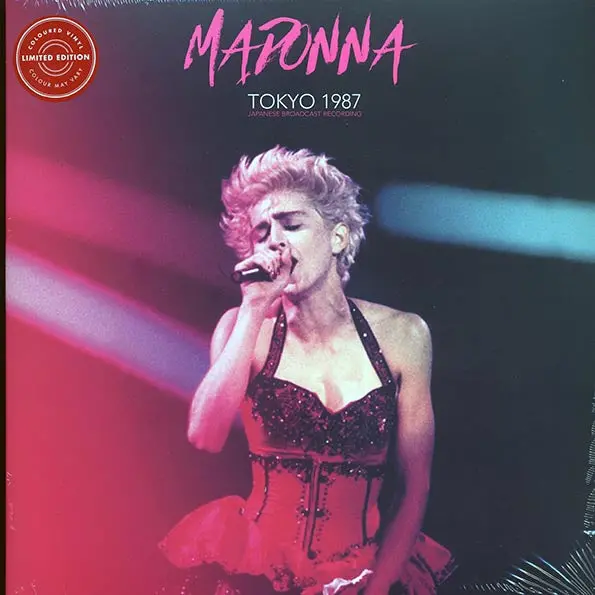 Madonna - Tokyo 1987 Live Who's That Girl Tour - Japan - 2Xlp (Red Vinyl) - New 1
