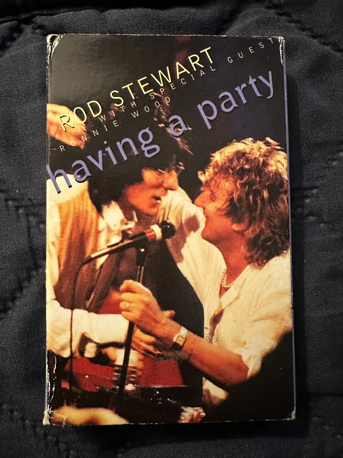 Rod Stewart - Having  A Party - Cassette Single  (Used) 1