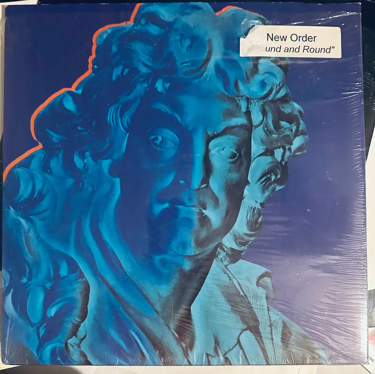 New Order Round And Round 12" Single Lp Vinyl - Used 1