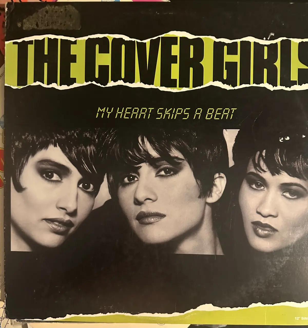 The Cover Girls, My Heart Skips A Beat 12" Single Lp Vinyl - Used 1