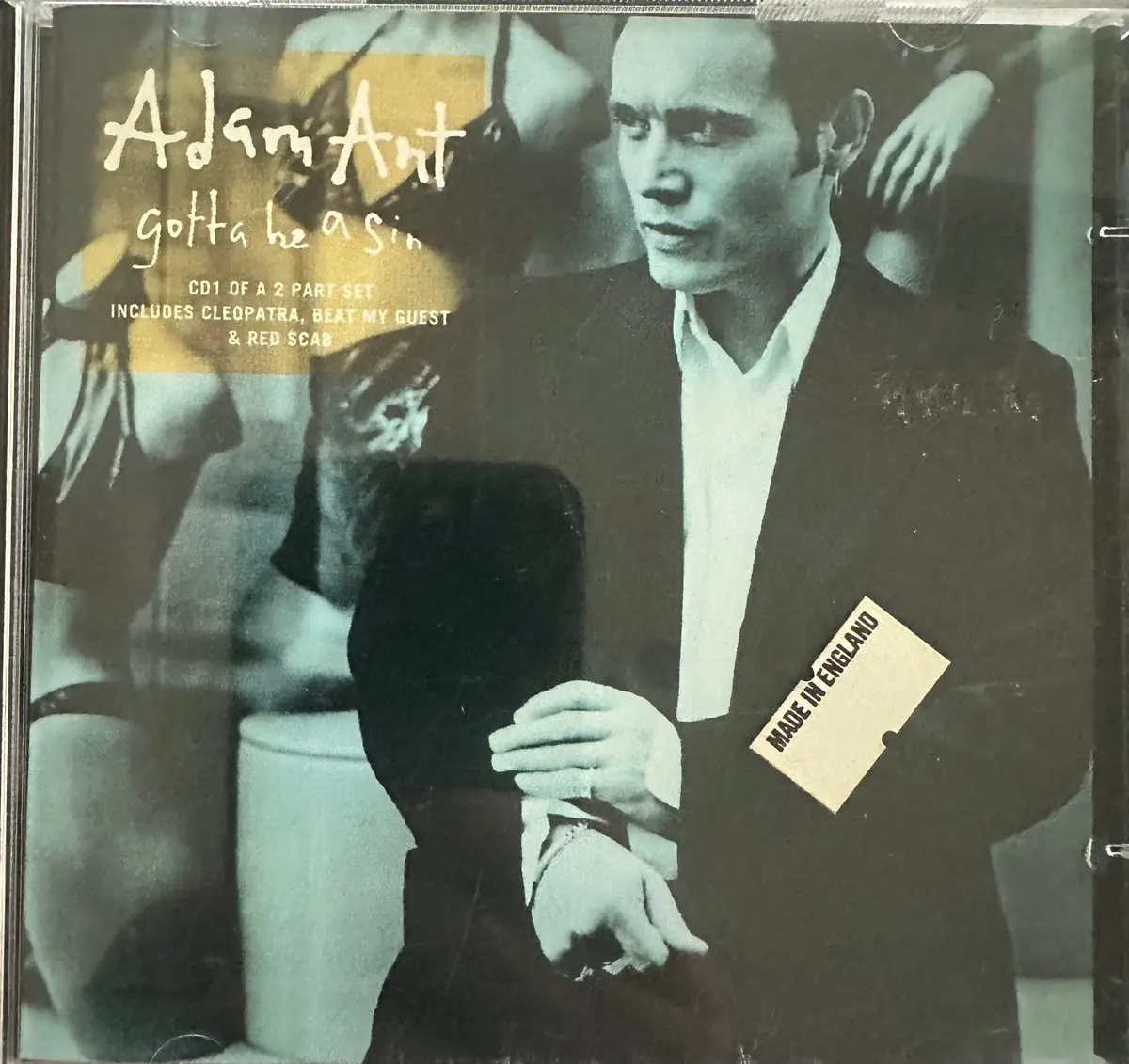 Adam Ant - Import 4 Track Ep Cd “Got To Be A Sin” - Used 1