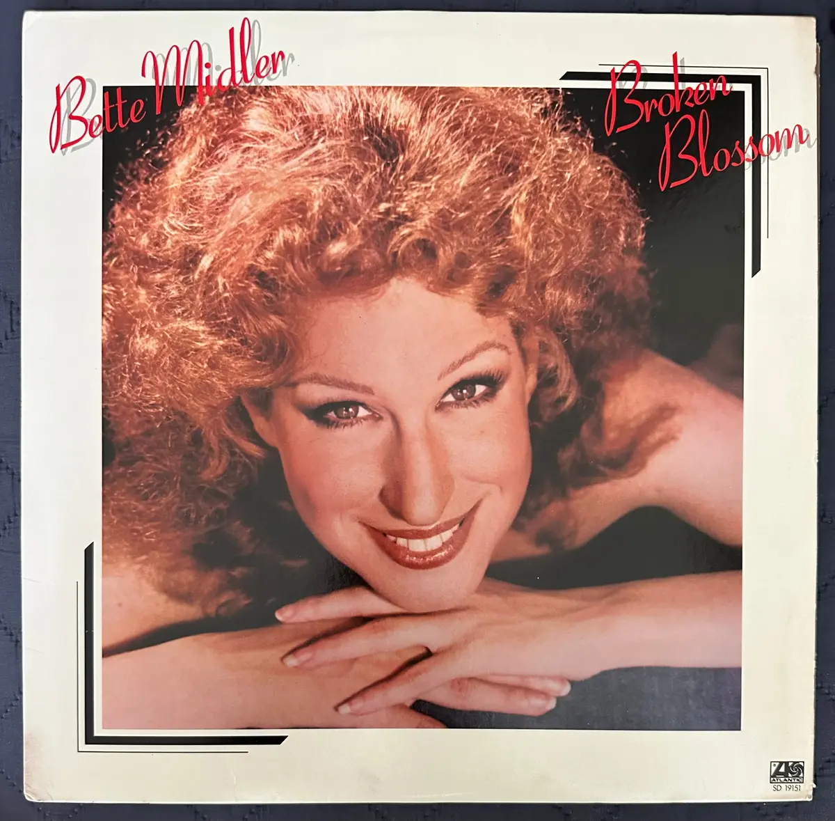 Bette Midler Broken Blossom Original Vinyl Lp - Used 1