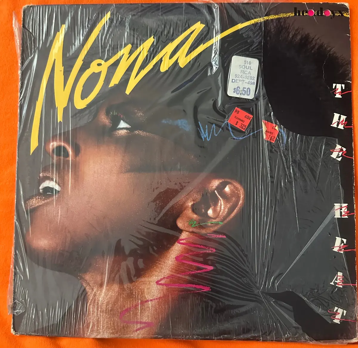 Nona Hendrix - The Heat 1985 Original Lp  Vinyl Used 1