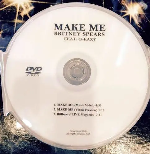 Britney Spears - Make Me Dvd Single + Live Performance 1