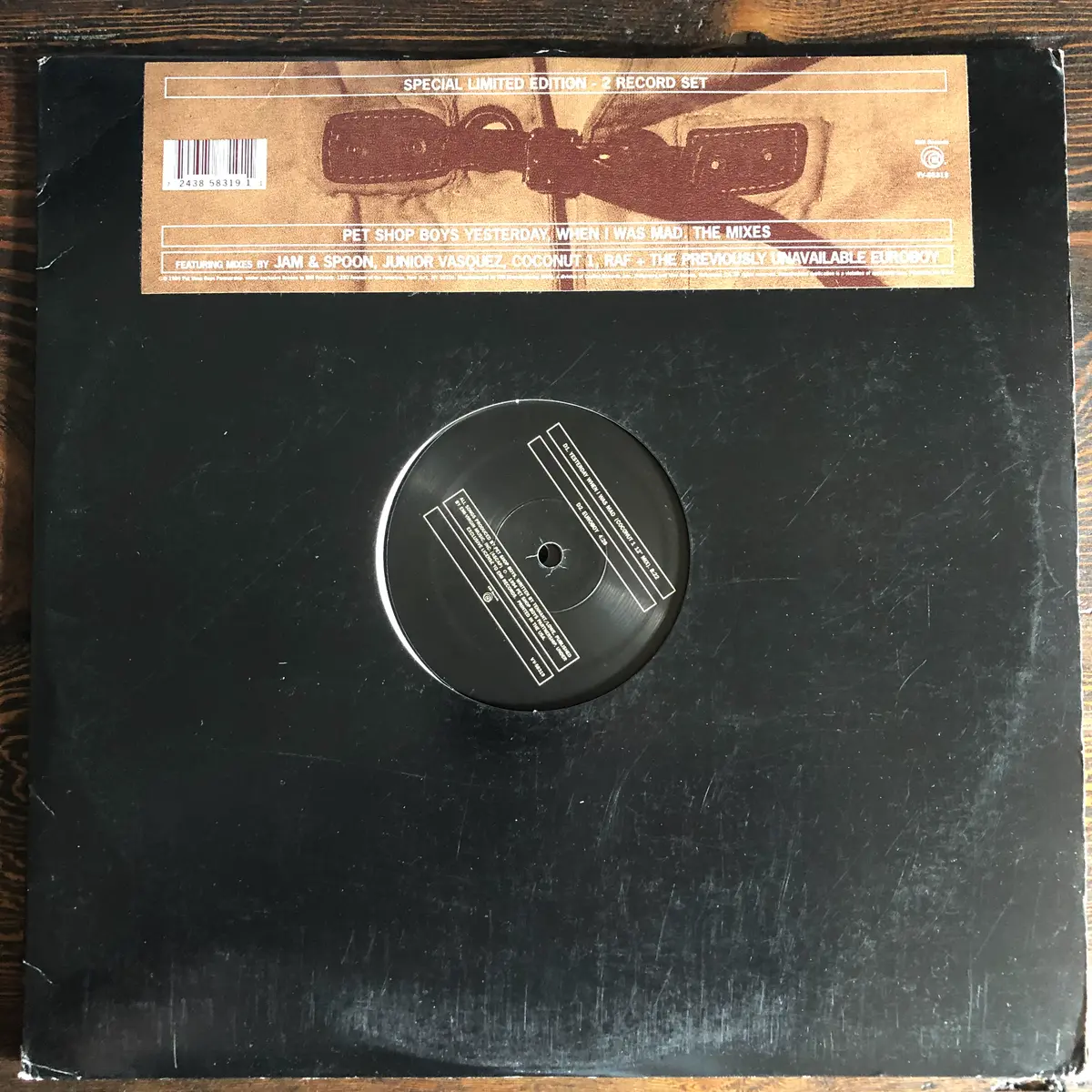 Pet Shop Boys ‎– Yesterday, When I Was Mad (The Mixes) Special Limited Edition - Dbl 12" Lp Vinyl 1