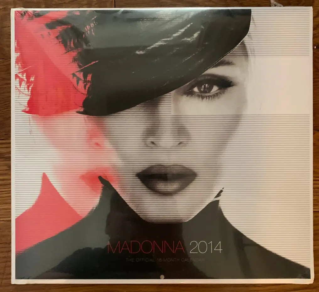 Madonna 2014 Calendar  (Sealed) 1