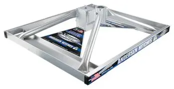 3238-Tbx Andersen Base Only (Short, Aluminum) -No Hardware, 4" Lower Than Std Height -Toolbox Version 1