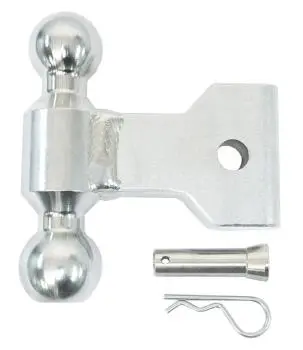 3289 Andersen Ez Adjust 2" X 2-5/16" Plated Steel Combo Ball W/Pin & Clip (8K/10K Gtwr) 1