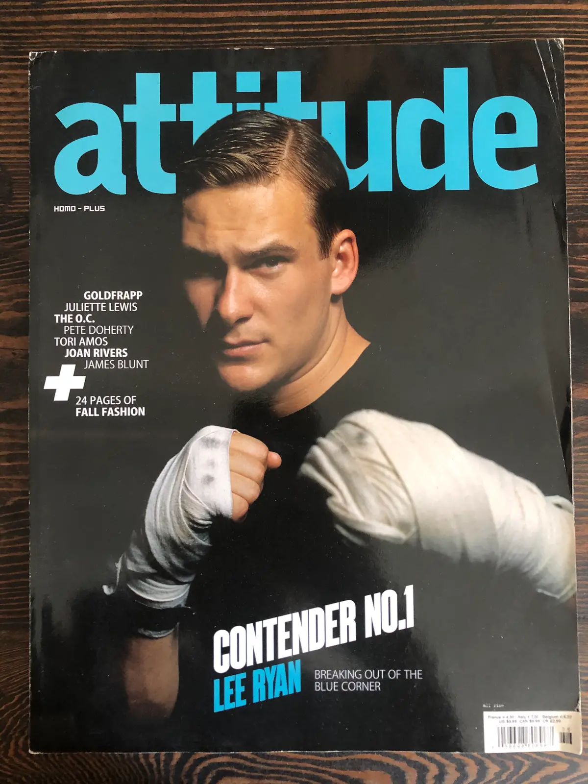 Lee Ryan - Attitude Magazine - 2005 1