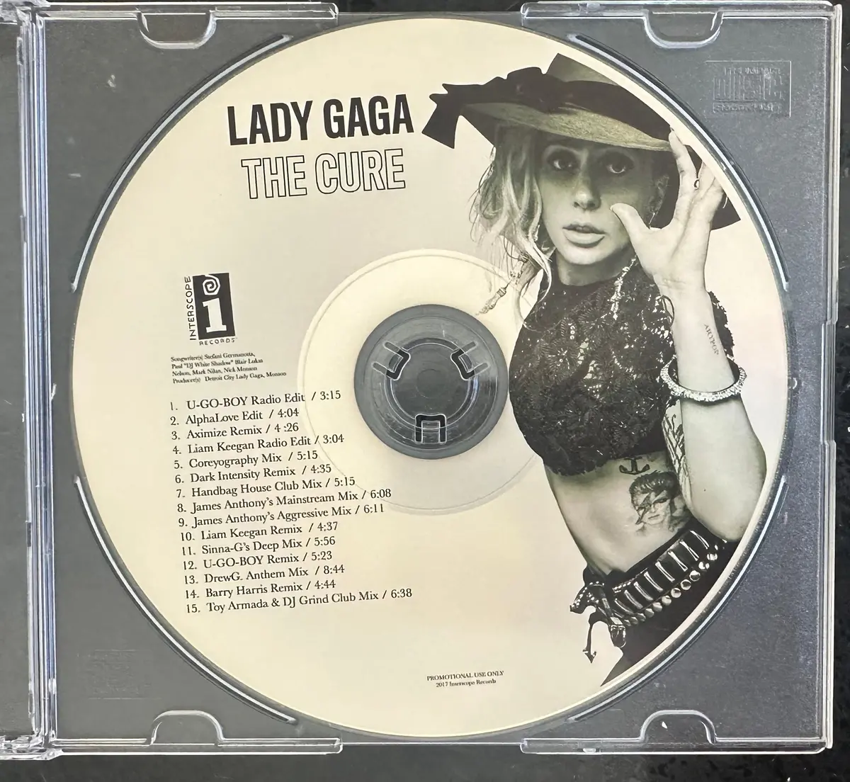 Lady Gaga - The Cure (Remixes) Dj Cd Single 2