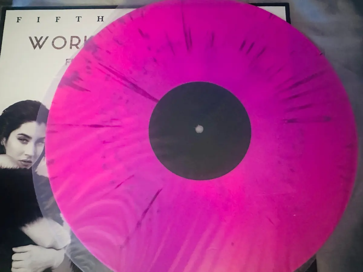 Fifth Harmony - Work From Home  Colored Pink Lp Vinyl 12"  Single - Used 1