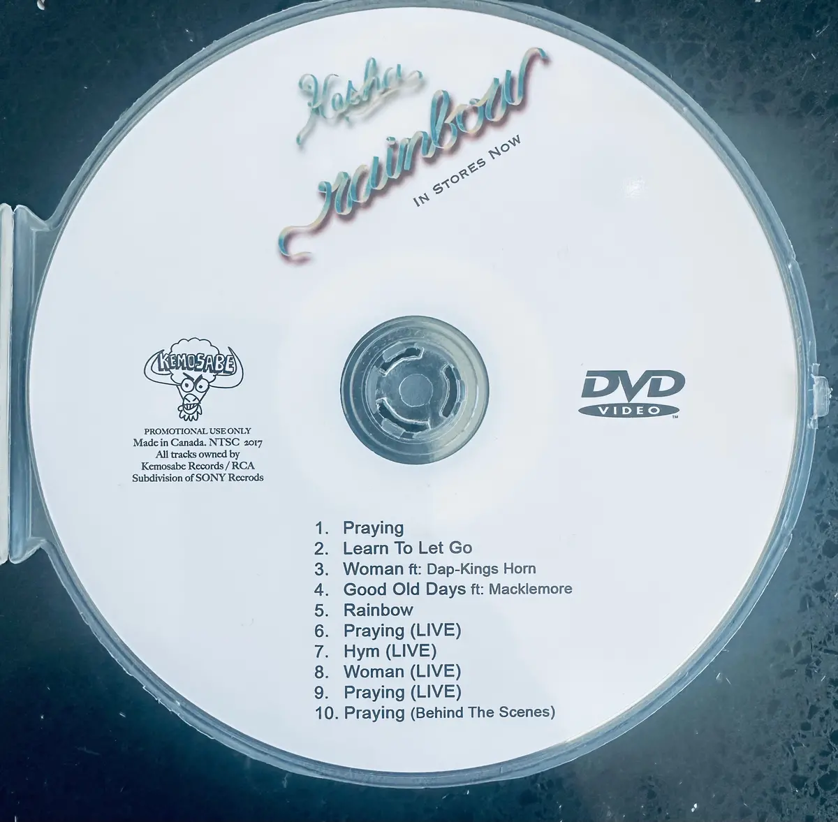 Kesha Dvd - Rainbow  10 Videos And Live 1