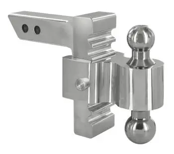 3410 Andersen 6" Rapid Hitch 2" X 2-5/16" Plated Steel Combo Ball (8K/10K Gtwr) 1