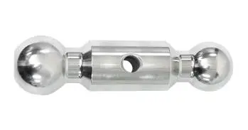3424 Andersen 2" X 2-5/16" Plated Steel Combo Ball (8-10,000 Lbs Gtwr) 1