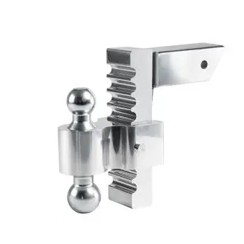 3446-25 Andersen 8" Rapid Hitch 2-1/2" Shank, 1-7/8" X 2" Plated Steel Combo Ball (7.5K/8K Gtwr) - 1