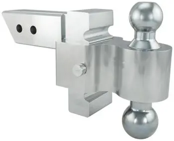 3460-25 Andersen 4" Rapid Hitch 2-1/2" Shank, 2" X 2-5/16" Plated Steel Combo Ball (10K/12.5K Gtwr) 1