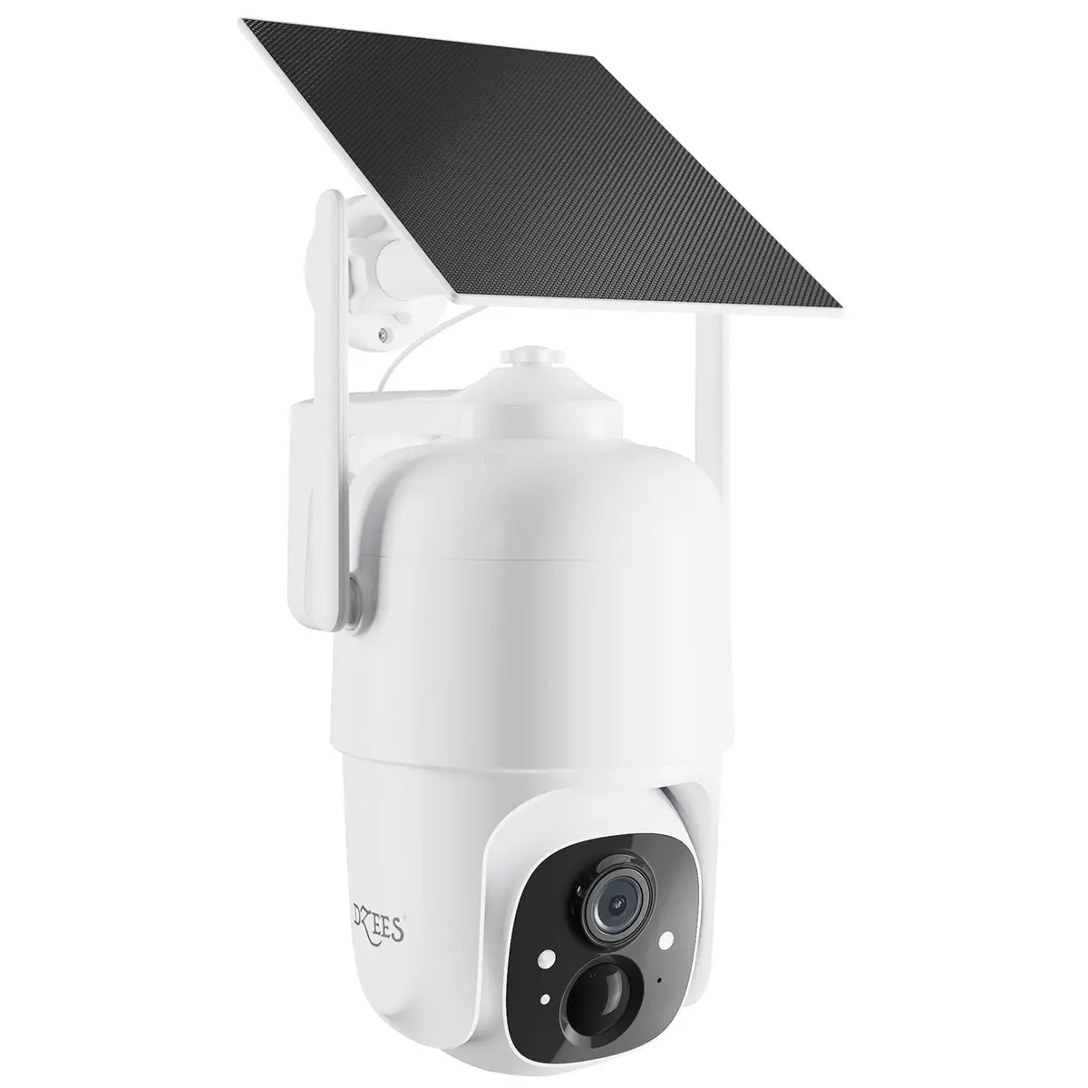 360° Ptz Camera With Solar Panel Wireless Outdoor Security Camera, 2K Spotlight Security Camera - Dzees D3k 1