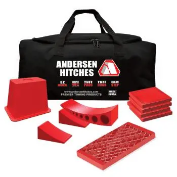3603 Andersen Ultimate Trailer Gearª Ez-Block Bag (Duffel Bag With 9-Pc Kit For Single Axle Rv's & Trailers) 1