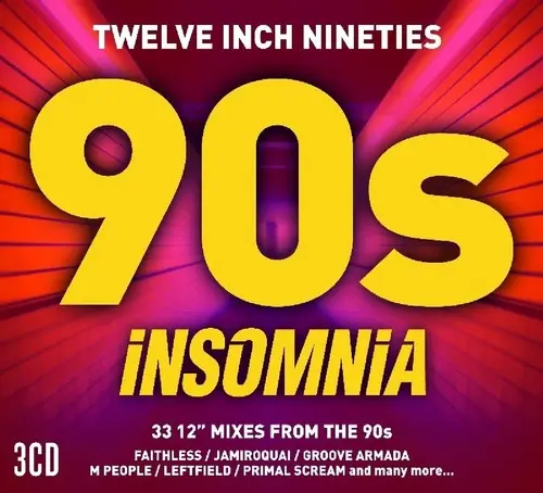 90S: Insomnia 3 Cd Set (Import) Twelve Inch Nineties Mixes  - New 1
