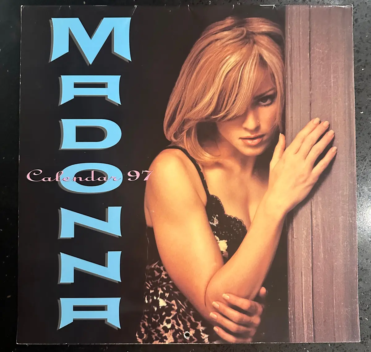 Madonna Calendar 1997 Opened 1
