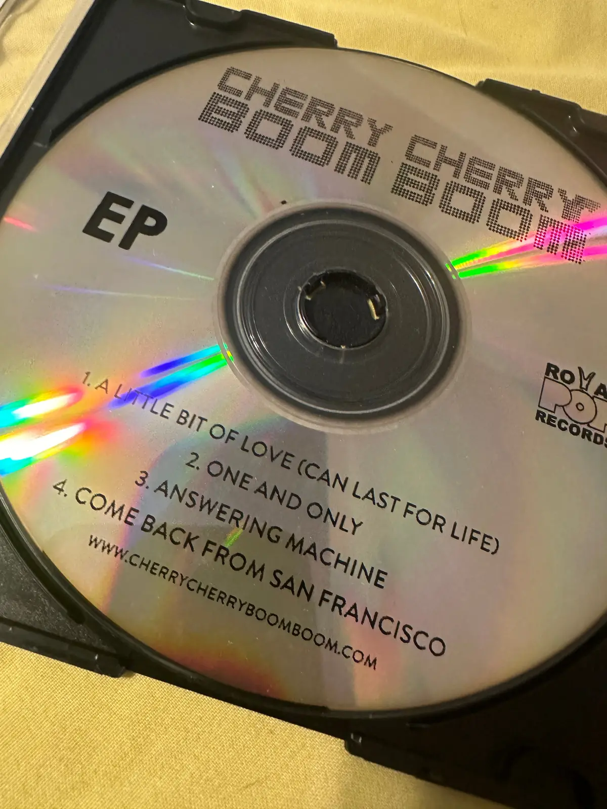 Cherry Cherry Boom Boom Ep - Promotional Cd - Used 2