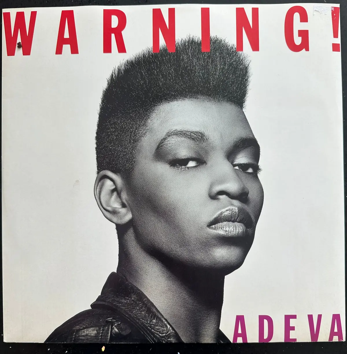 Adeva Warning! Vinyl 12" Single Lp = Used 1