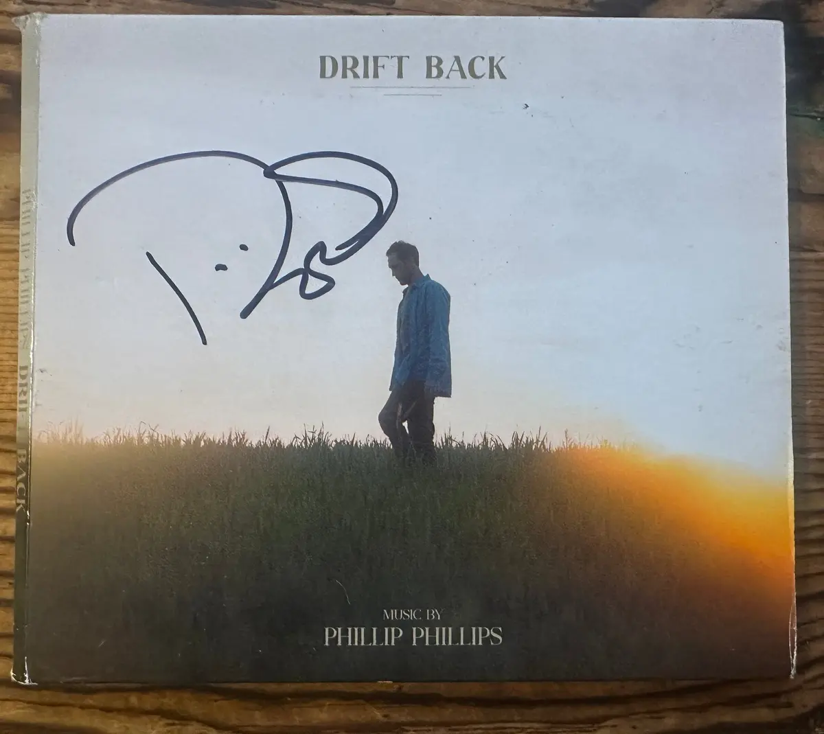 Phillip Phillips - Drift Back Cd (Autographed) Used Cd 1