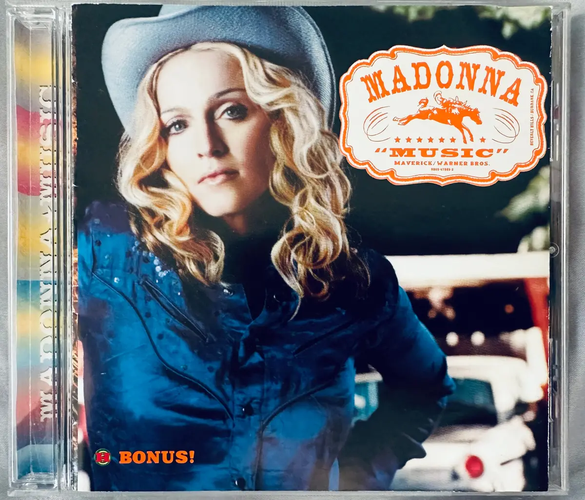 Madonna Music German Import + 8 Bonus Cd Used 1