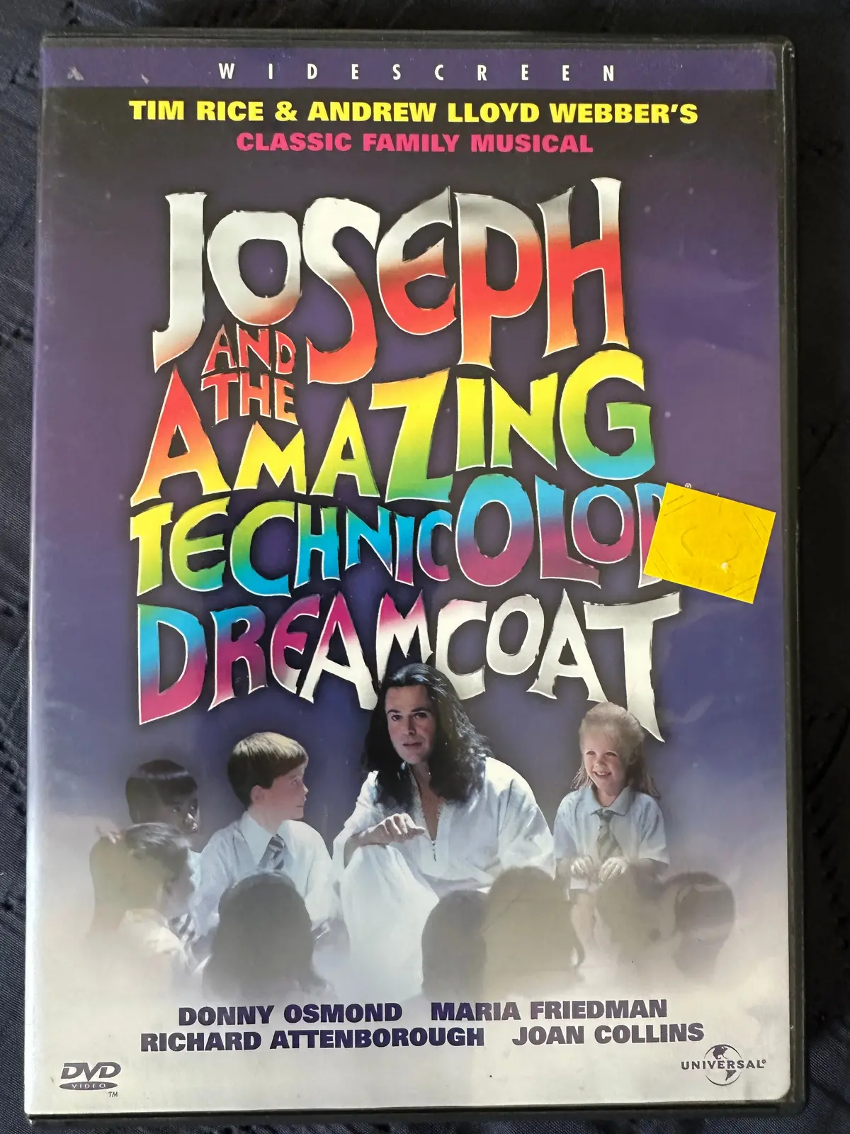 Donny Osmond In Joseph And The Amazing Technicolor Dreamcoat Dvd 1