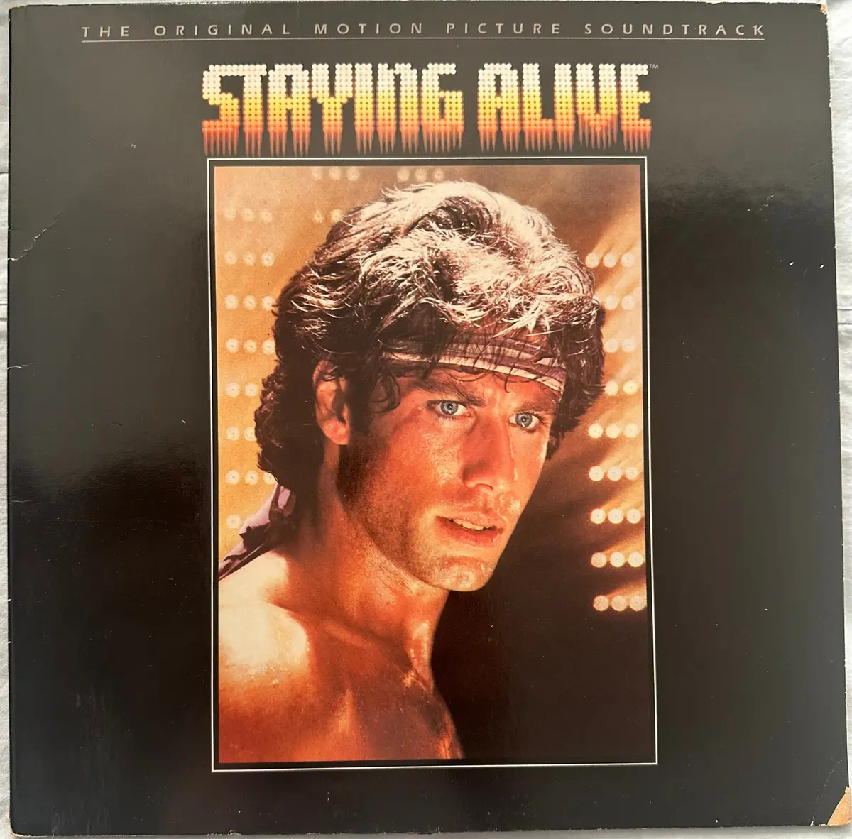 Staying Alive  '83 Soundtrack Lp Vinyl - Used 1