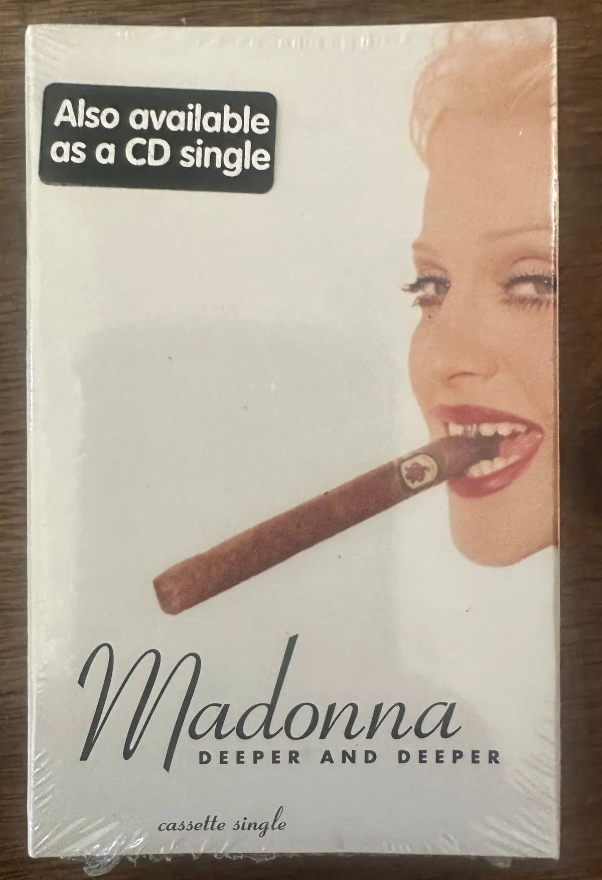 Madonna Deeper And Deeper Cassette Single New /Factory Sealed 1