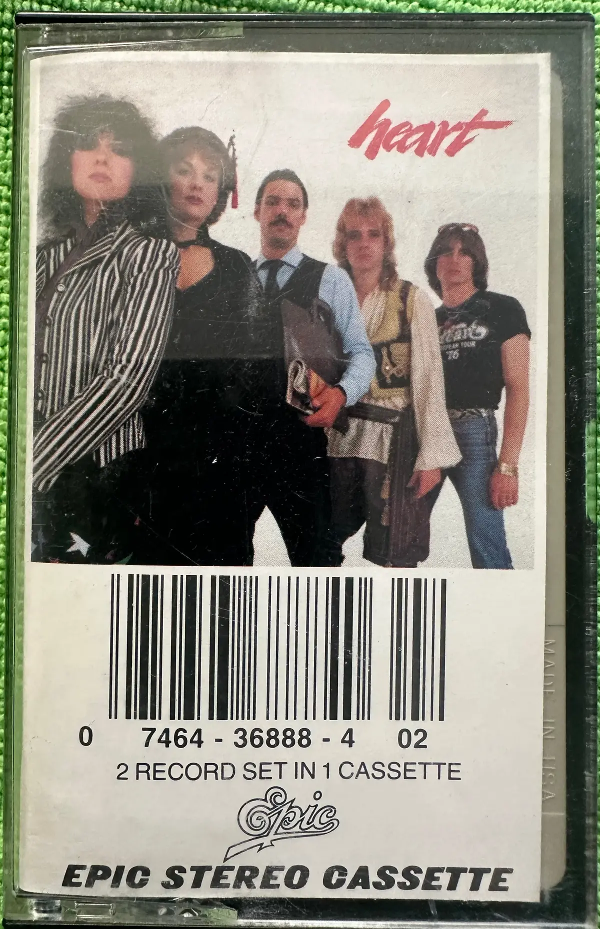 Heart - Greatest Hits Live Cassette Tape - Used 1