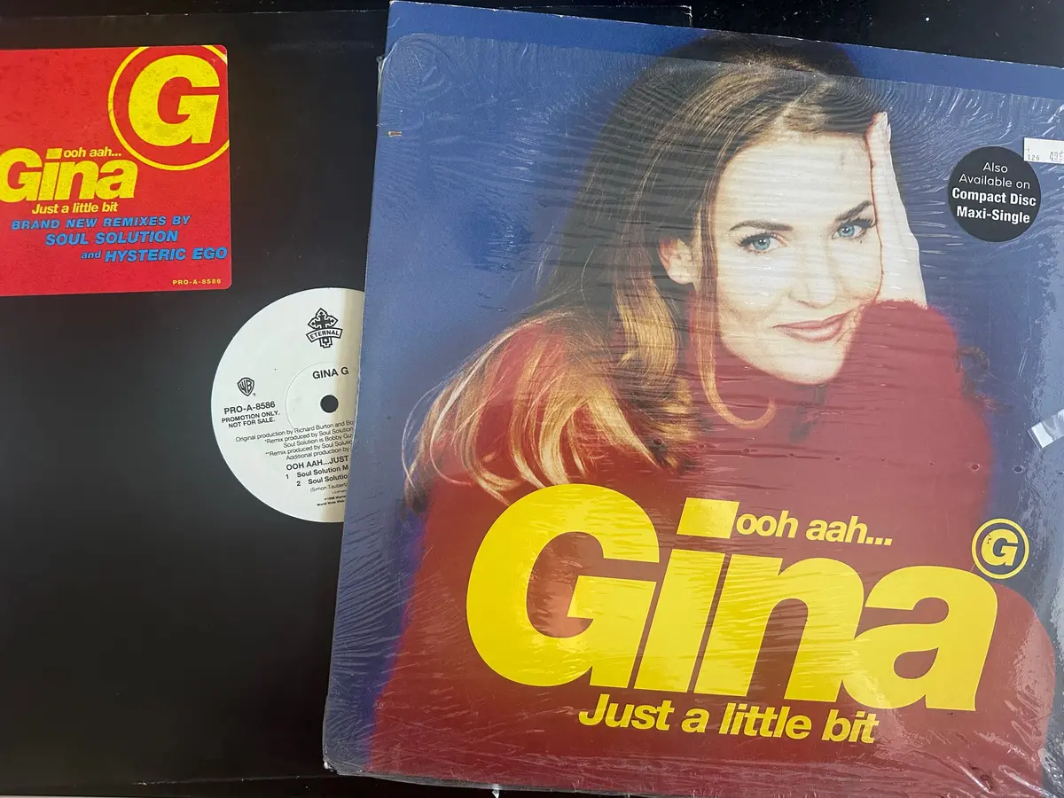 Gina G - -2X12" Singles - Ooh Ahh, Just A Little Bit Lp Vinyl - Used 1